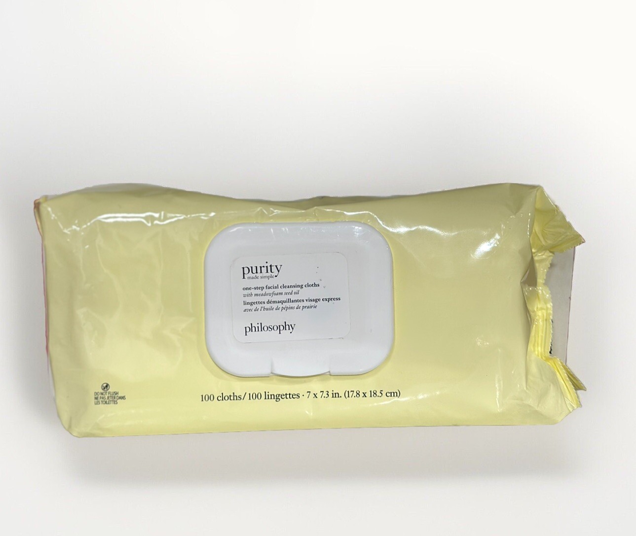 Philosophy Purity One-Step Facial Cleansing Cloths 100 cloths 1 Pack
