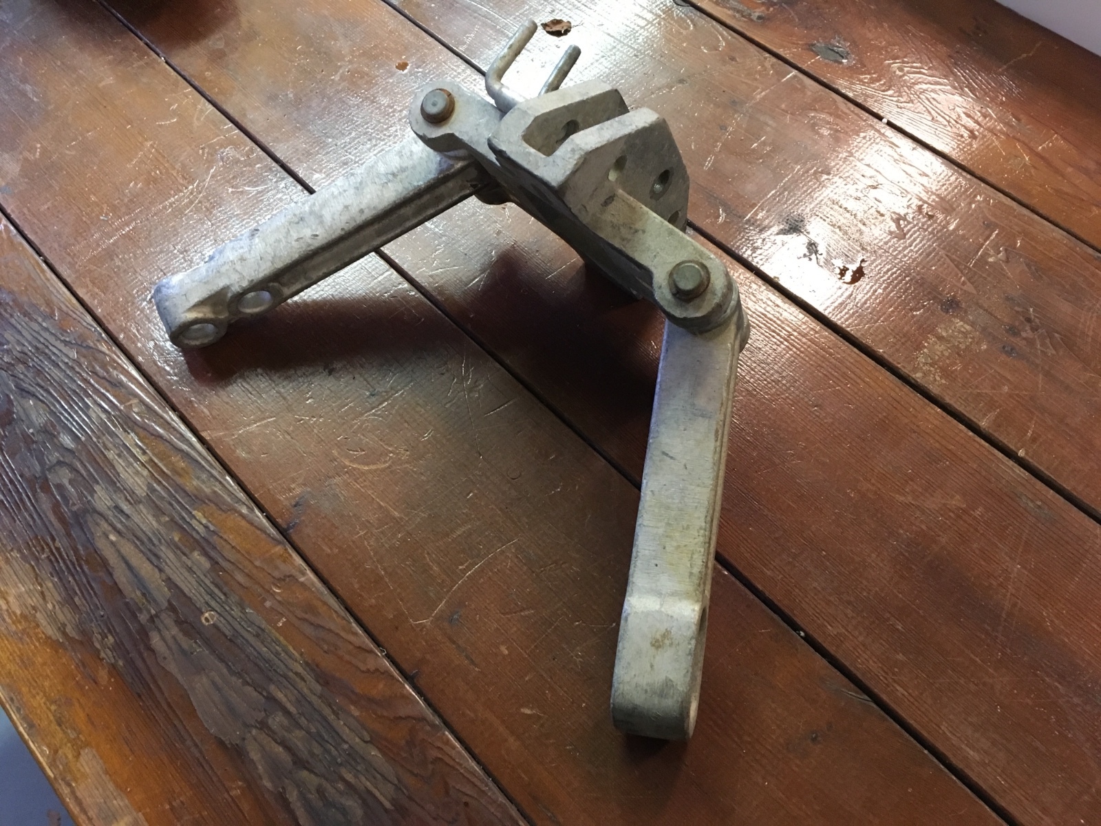 Campbell/Sherman &Reilly stringing block X-arm mounting base