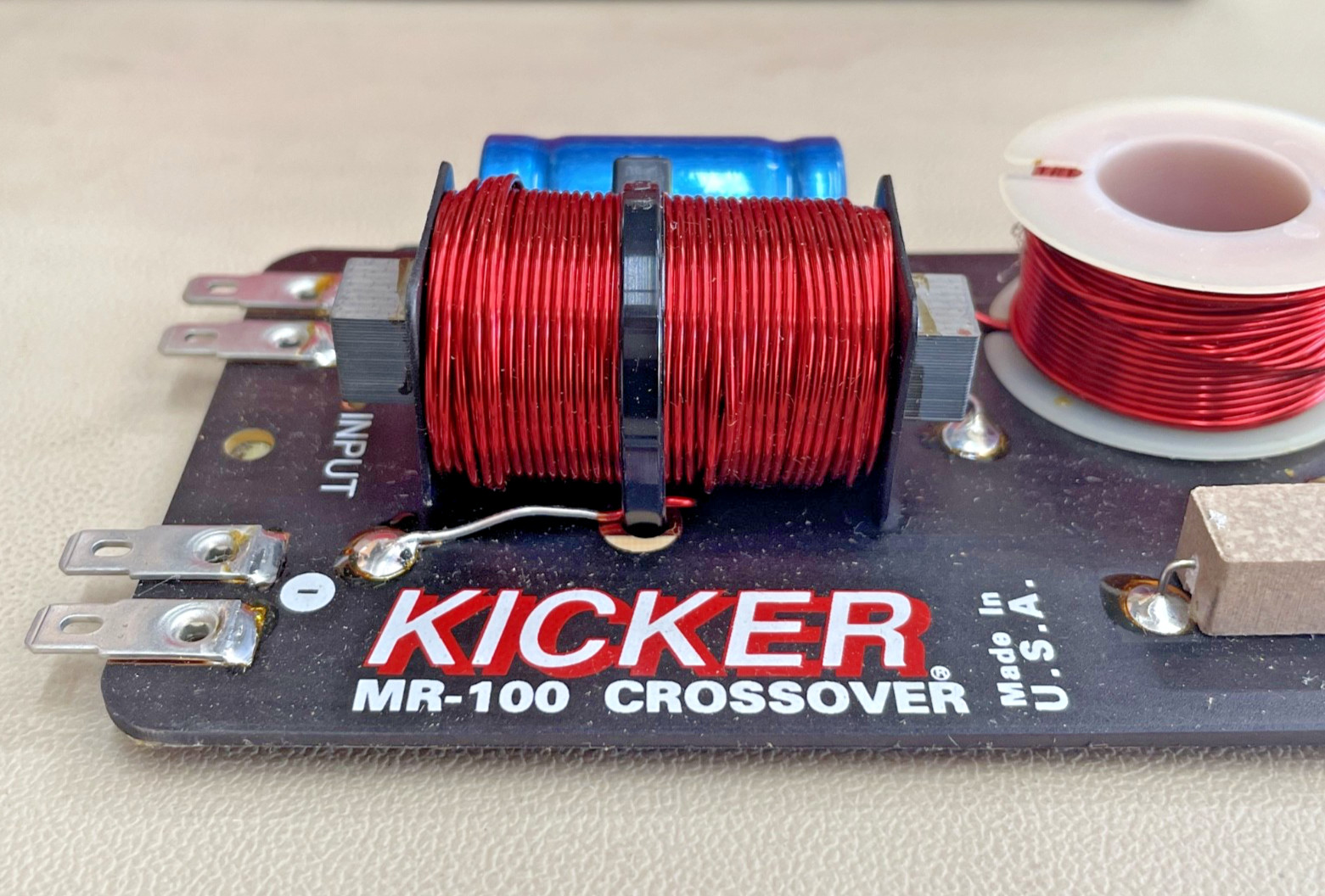 Old School Kicker MR-100 Passive Midrange Bandpass Crossover, Only 1, NOS #324