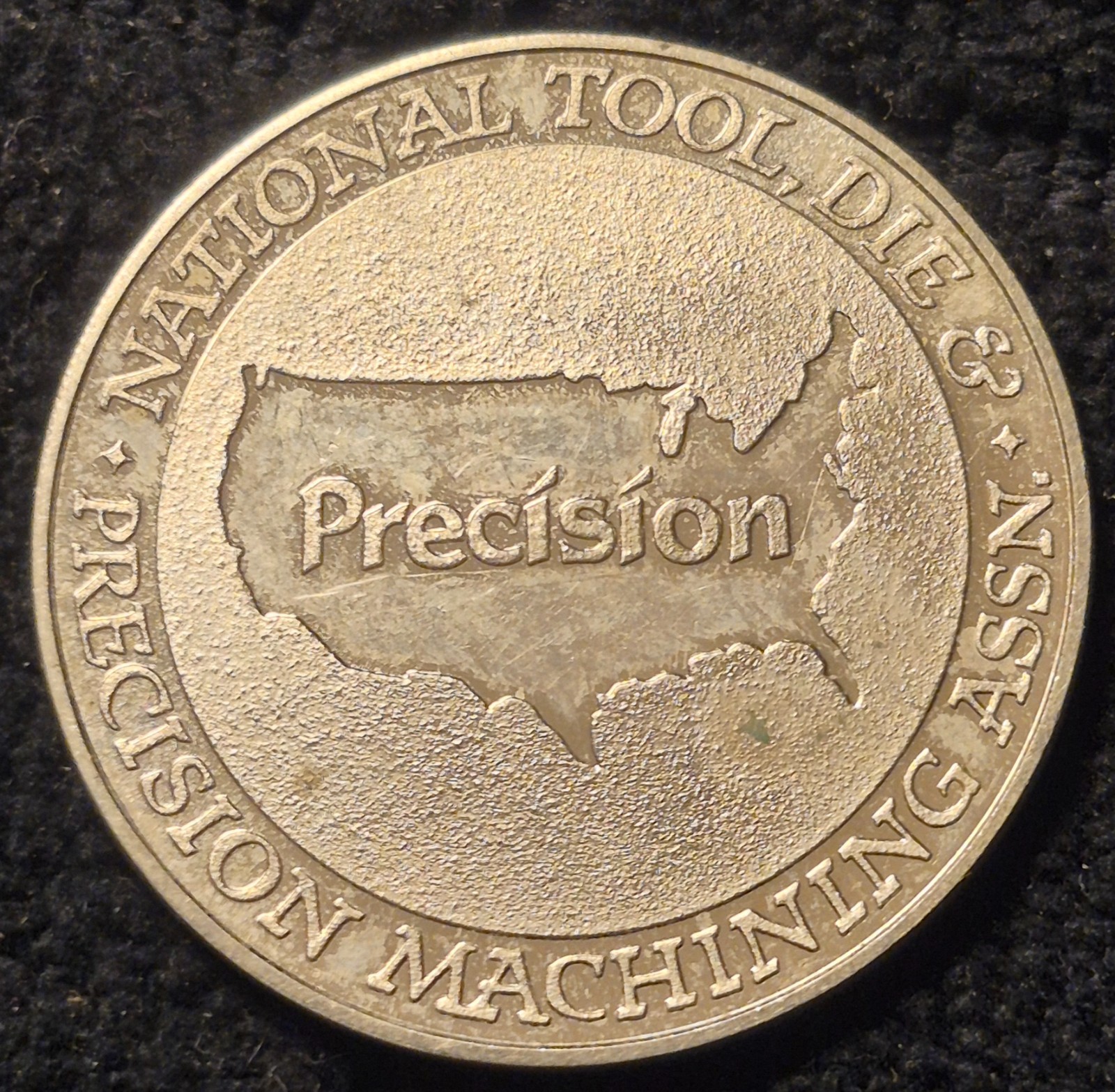 1943-1963 PRECISION MACHINING ASSN NATIONAL TOOL DIE 25th ANNIV MEDAL