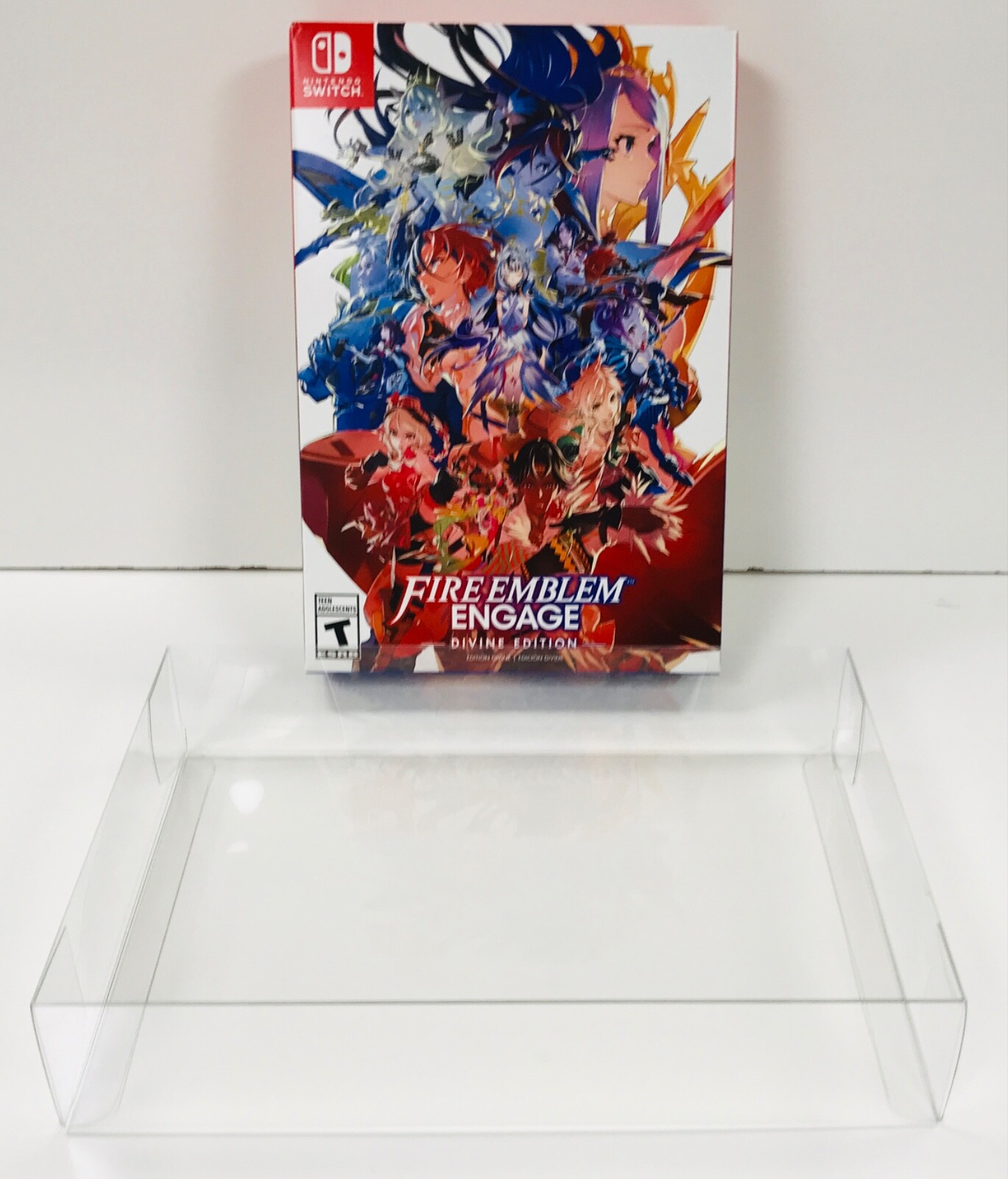 1 Box Protector For FIRE EMBLEM ENGAGE: DIVINE EDITION. Nintendo Switch. NTSC