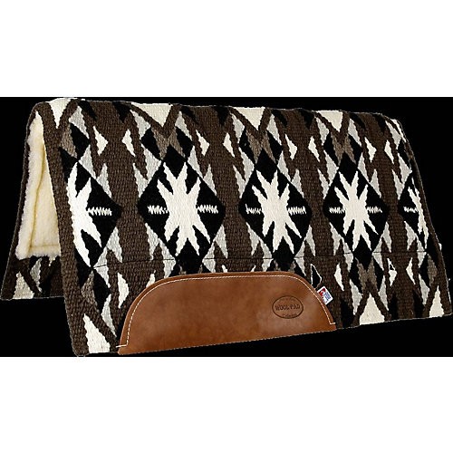Mustang Tejas Tan Wool Felt Bottom Pad