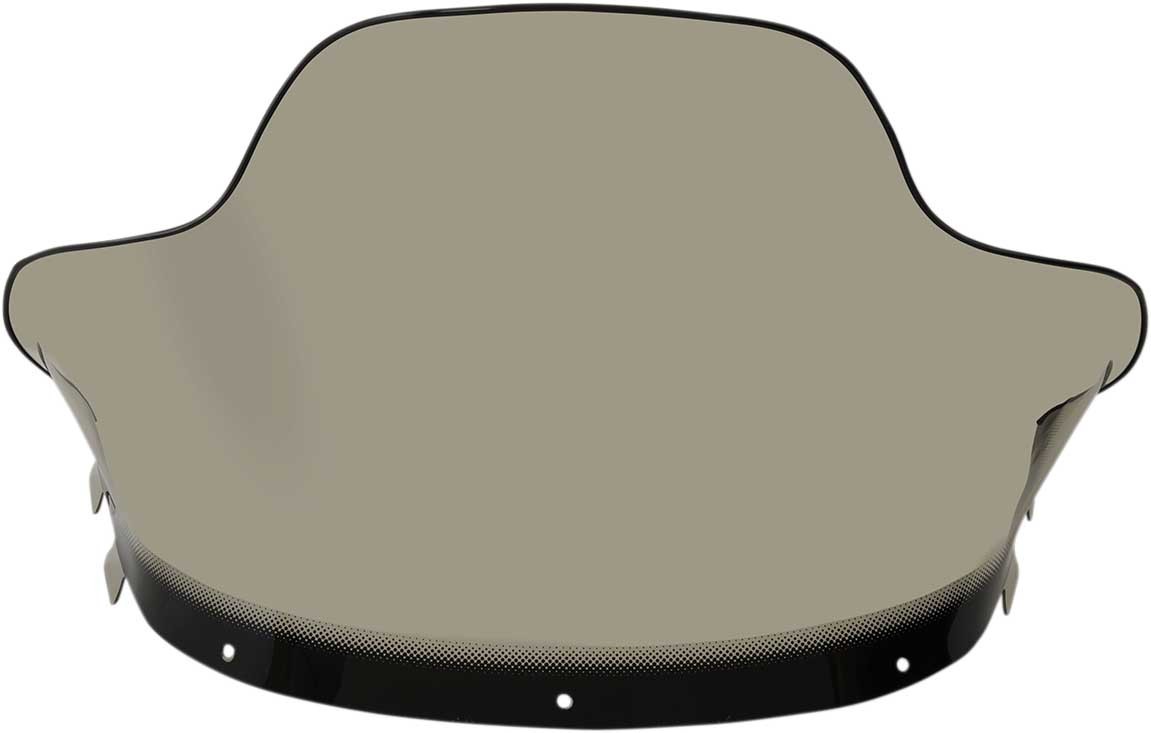 SNO Stuff Flared Windshield-High-17in.-Smoke with Black Graphics for 1999-2001