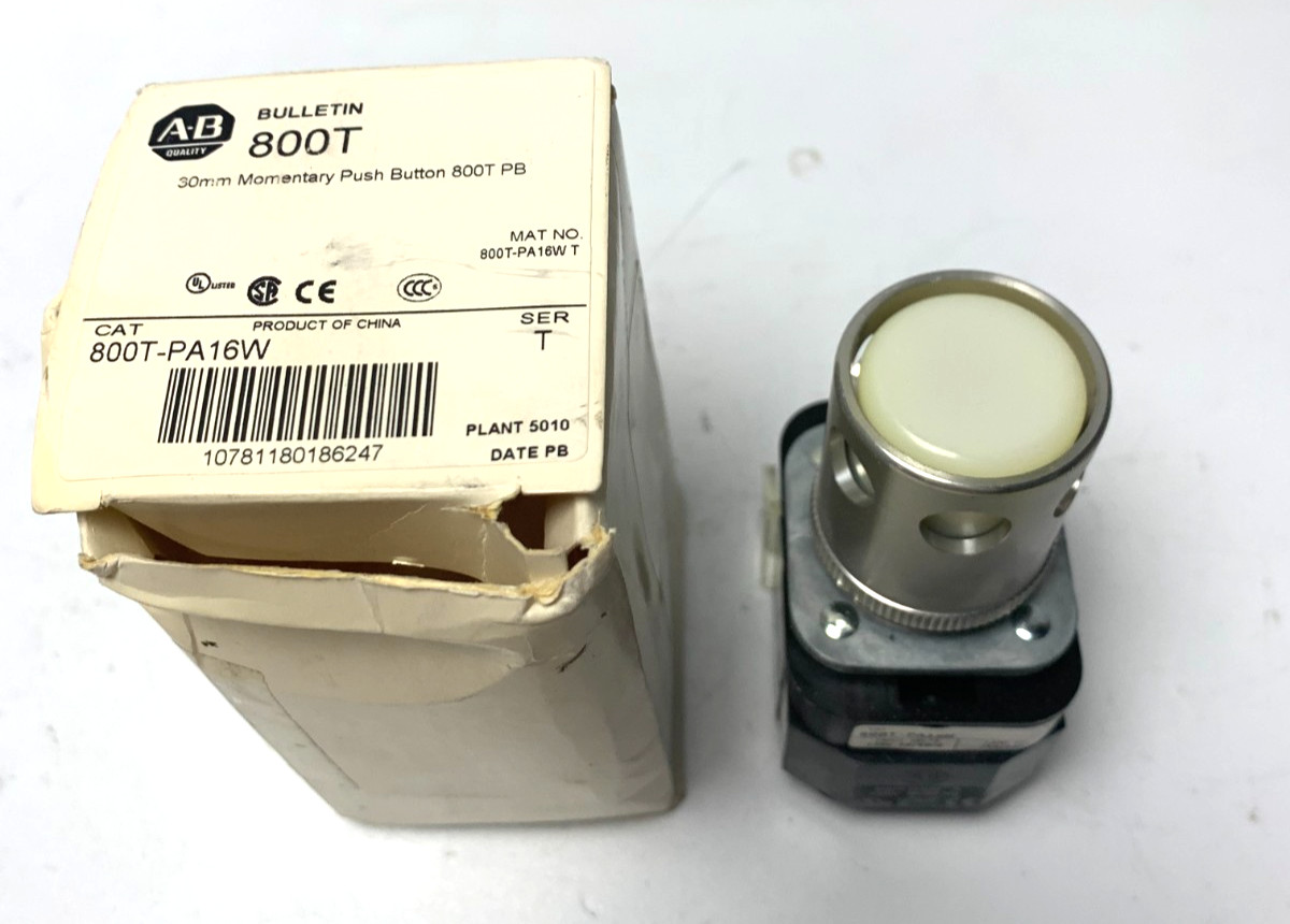 New in Box! Allen Bradley 800T-J17KA7 Selector Switch 800TJ17KA7