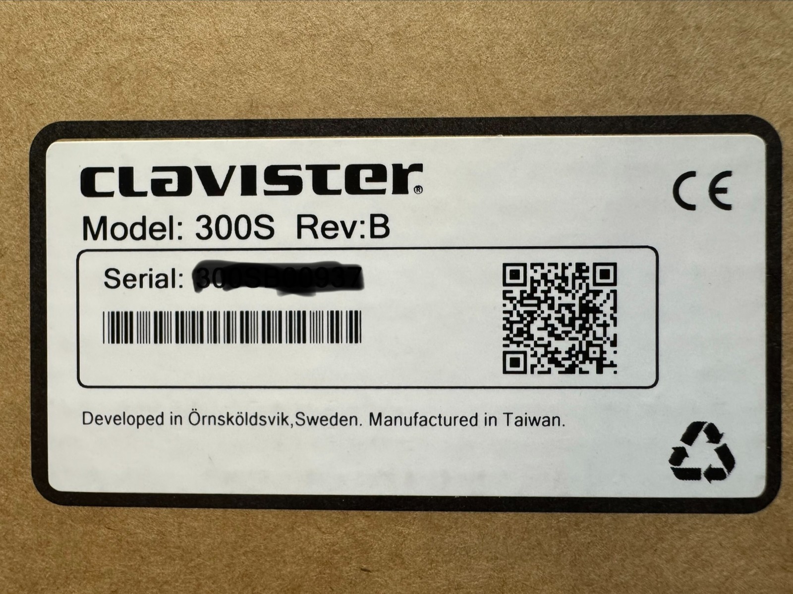CLAVISTER NetWall 300 Series (300S) Rev.B Firewall