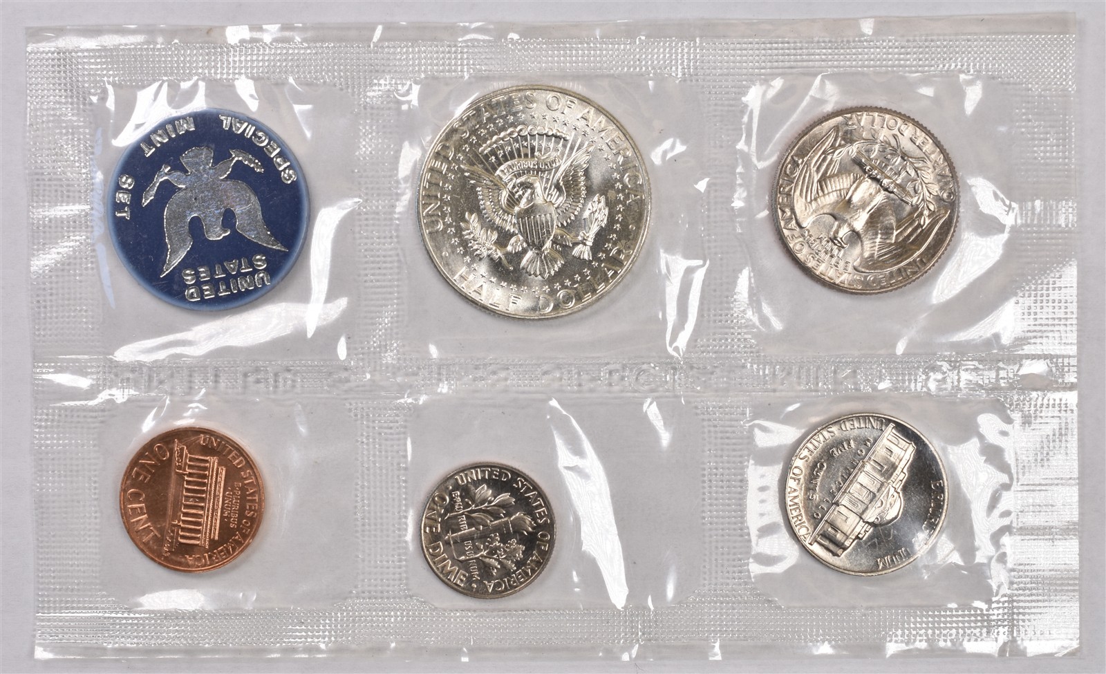 1965 U.S. Mint SMS 5 Coin Uncirculated Set - No Envelope