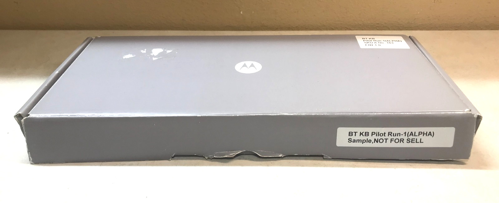 Motorola KZ500 Bluetooth Wireless Keyboard with Trackpad - Pilot Run -1 (Alpha)