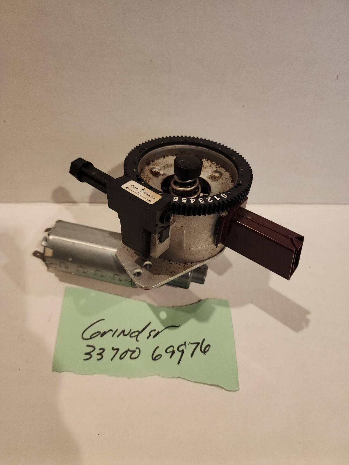 3370069976 Schaerer grinder assy complete Genuine OEM pre-owned SH3370069976