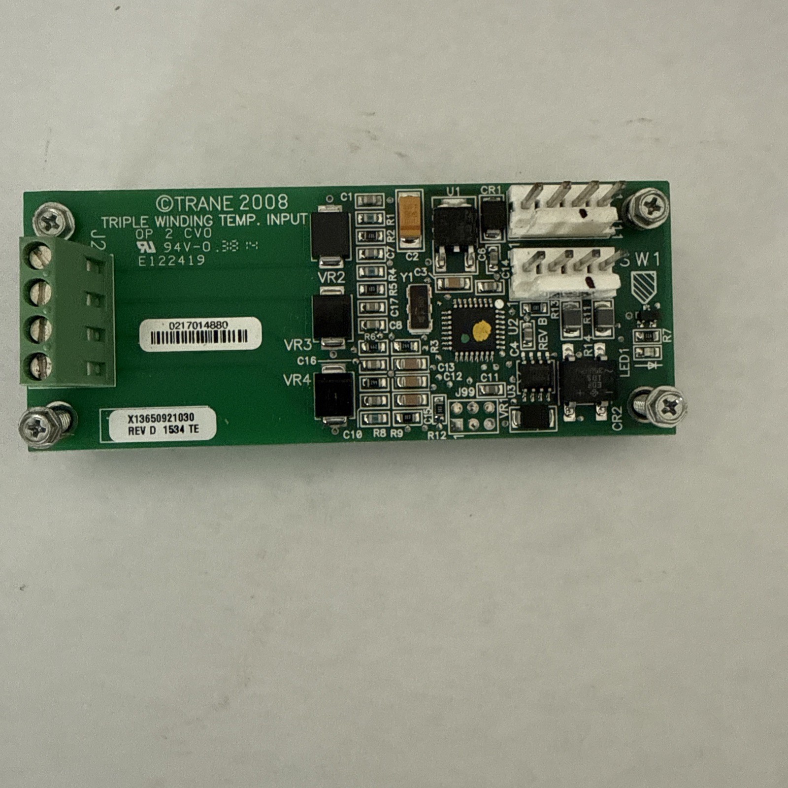 TRANE  Triple Winding Temp Input X13650921030 REV D