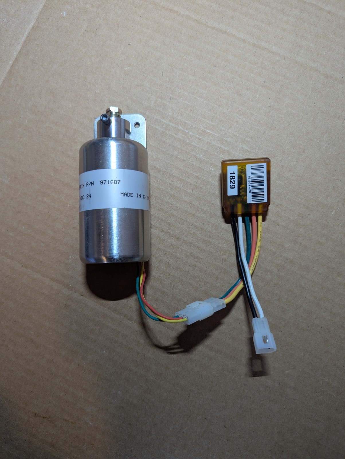 Von Duprin 971687 Solenoid & 1829 Controller - 24VDC - TESTED WORKING