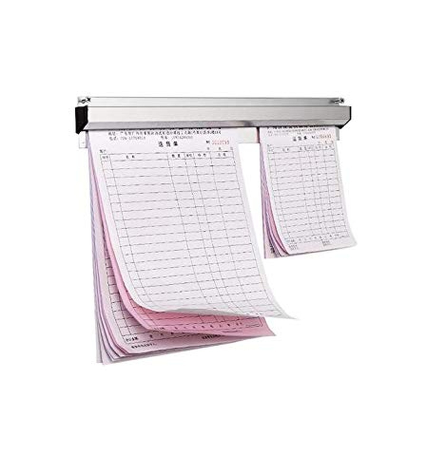 20" Ticket Bill Rack Order Holder Slide Rail Aluminium for Restaurant Office ...