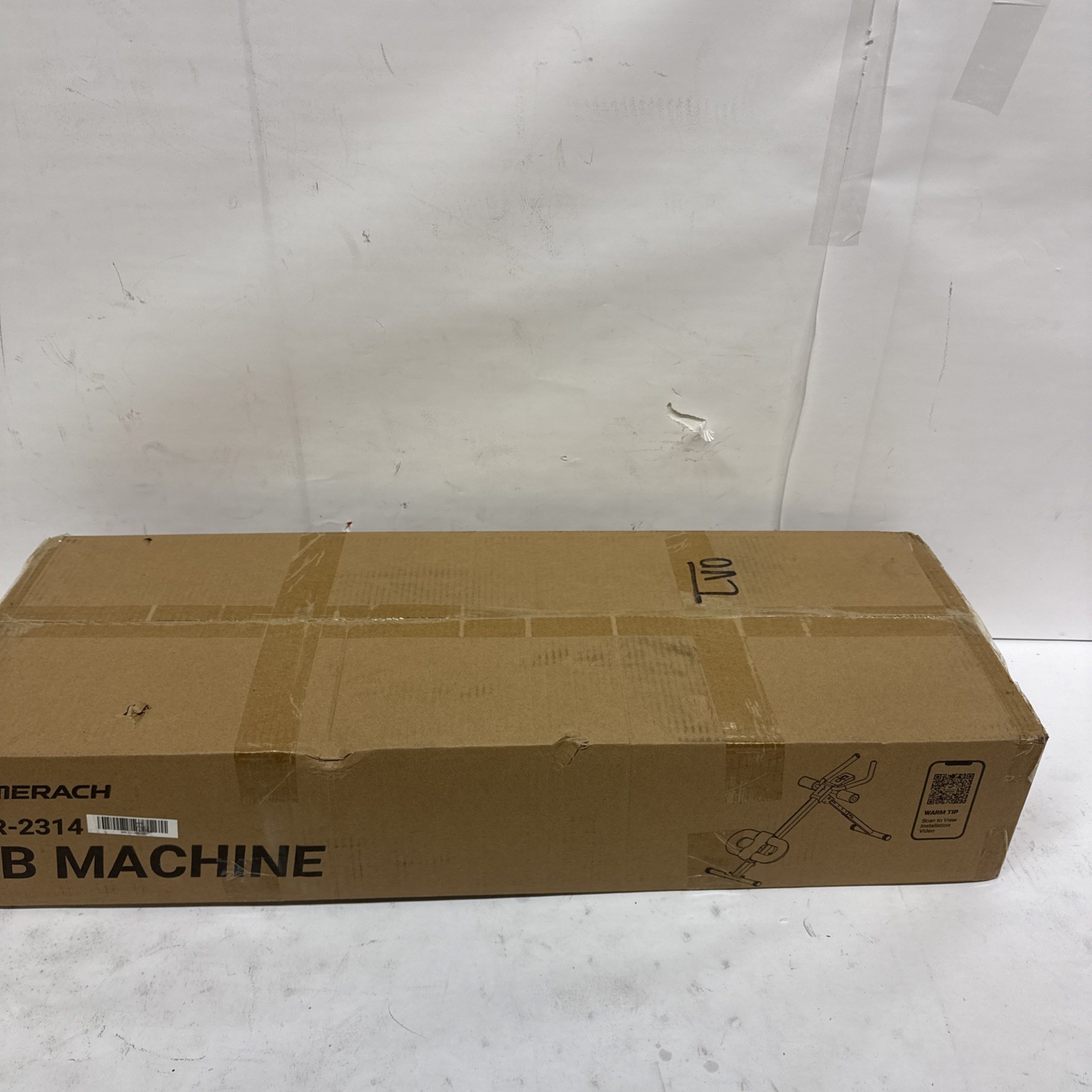MERACH waist training machine MR-2314 Blue NEW AND SEALED