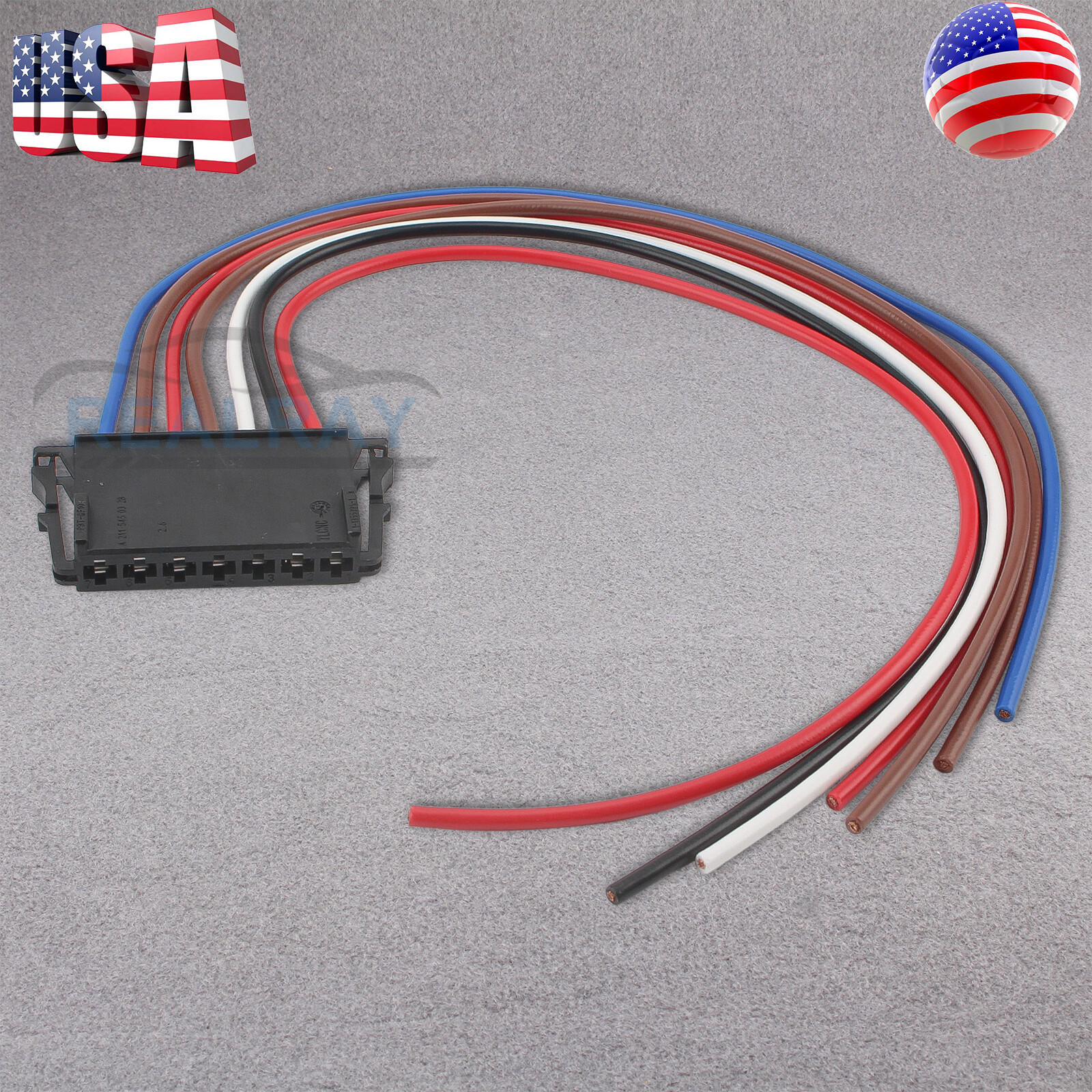 Rear Lamp Tail Light Harness Cable Plug Connector For Mercedes W204 W203 C-KL US