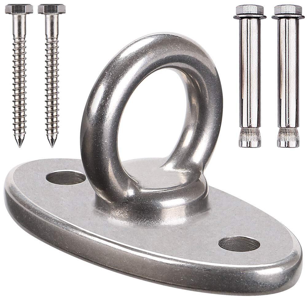Wall and Ceiling Mount Bracket for Suspension Straps Yoga Swings and Training