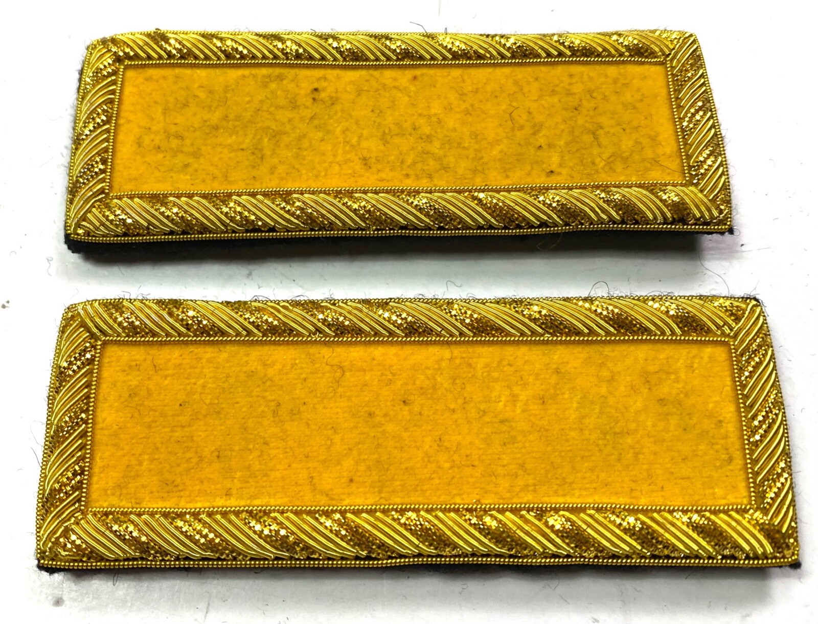INDIAN WARS US ARMY M1872 CAVALRY 2ND LIEUTENANT TUNIC SHOULDER BOARDS W/CILPS