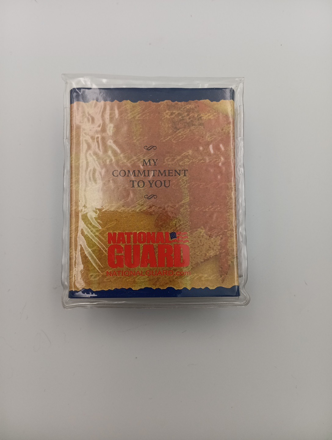 2009 National Guard Challenge Coin "My Commitment To You" NIP Free Ship! T1239