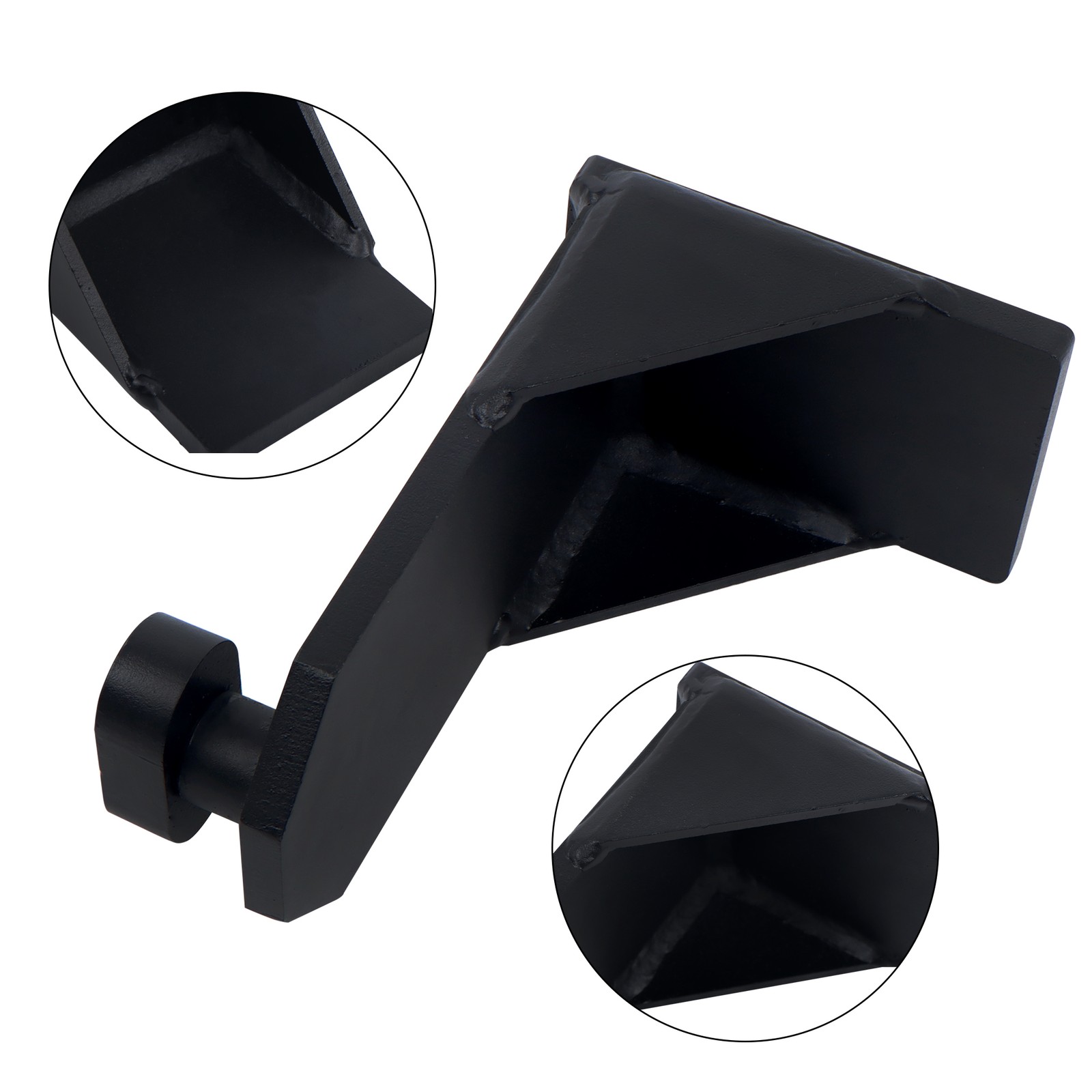 Black 2× Upgrade Superior Shipping Container Jack Lug Jack Leveling Attachment