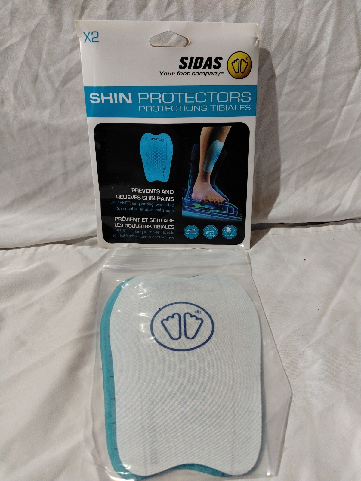 Sidas 150 x 105mm XL Shin Protectors Pair