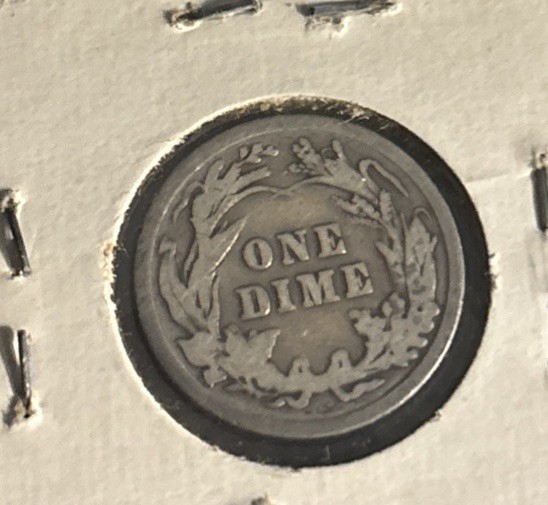 1902 Barber Dime Philadelphia Mint