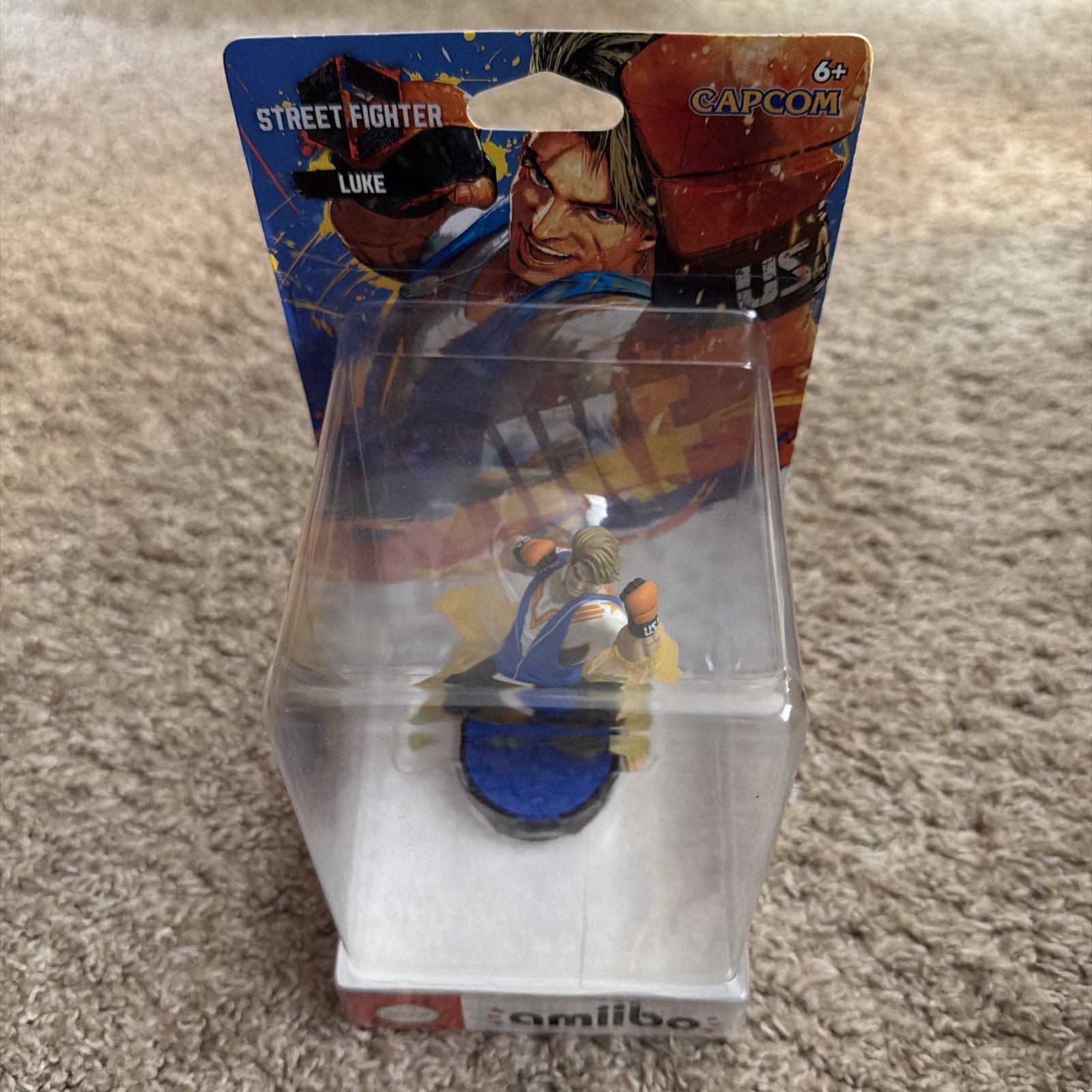 Nintendo amiibo STREET FIGHTER 6 Series Luke Figure, New Sealed