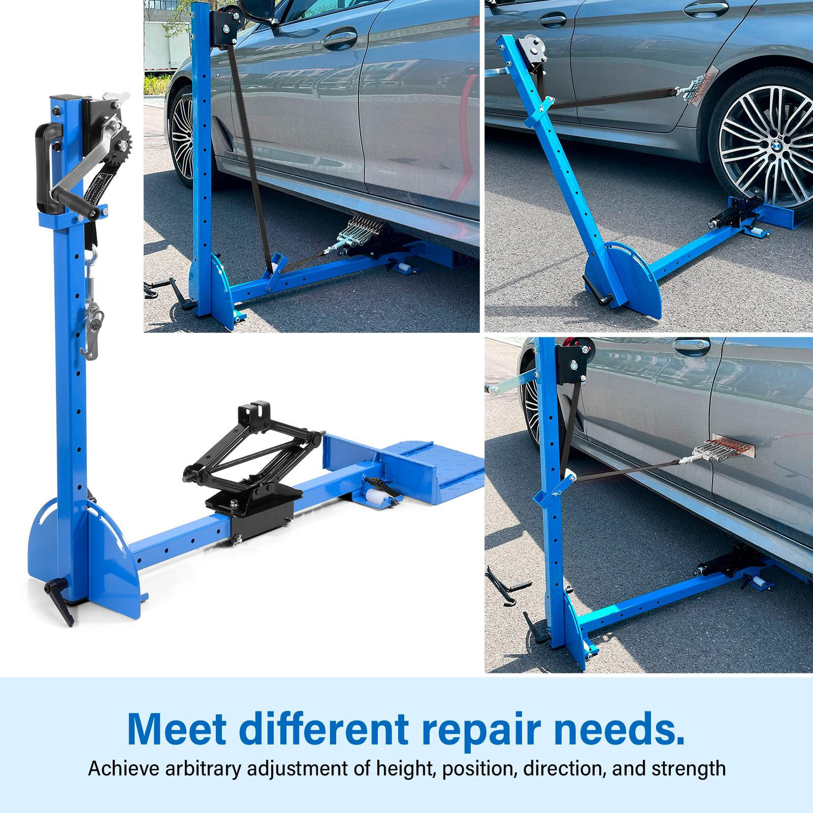 For Repair Shop Auto Body Dent Removal Tool Pulling Systems Machine Car Frame