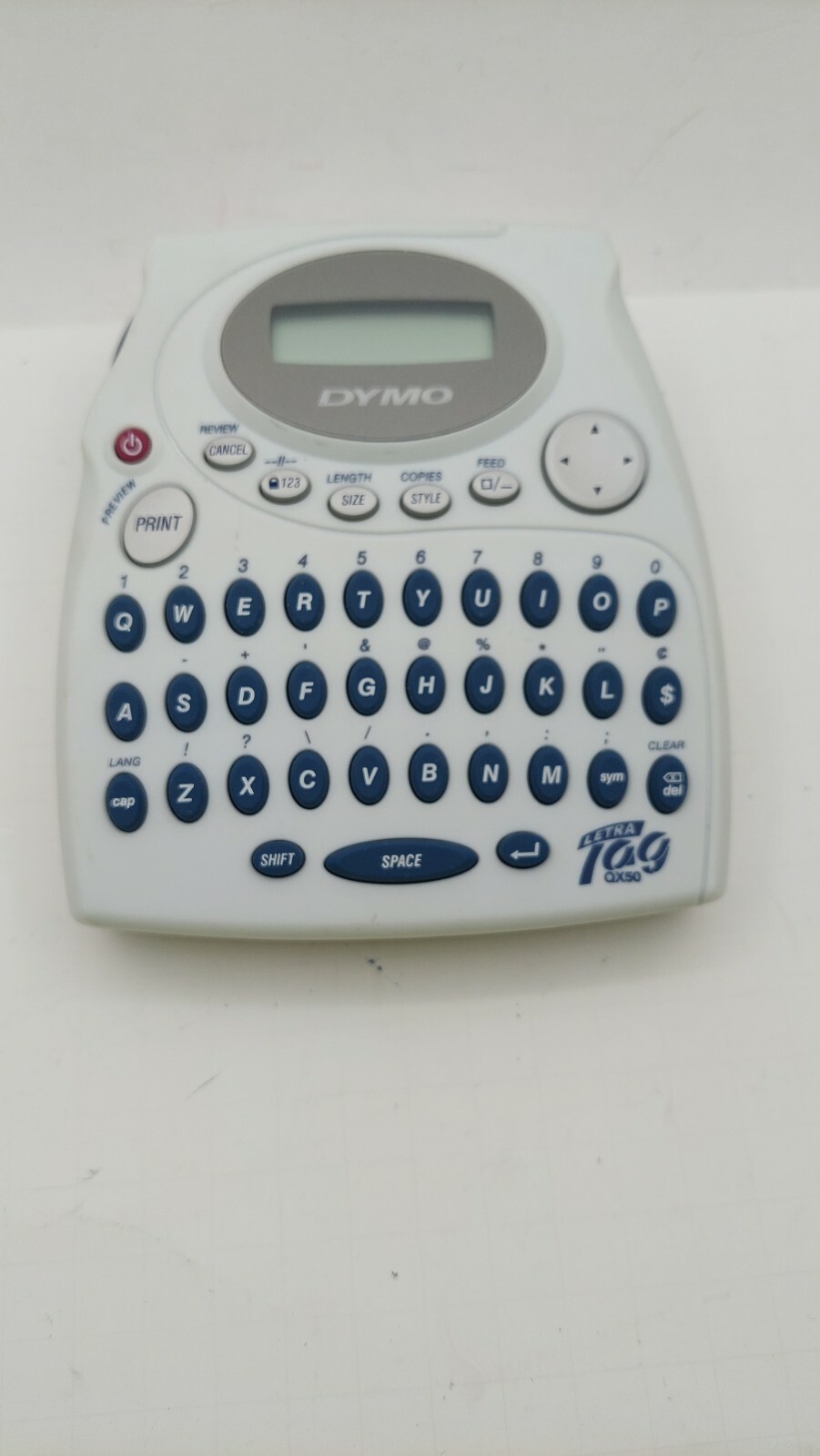 Dymo Letra Tag QX50 Electronic Label Maker Handheld