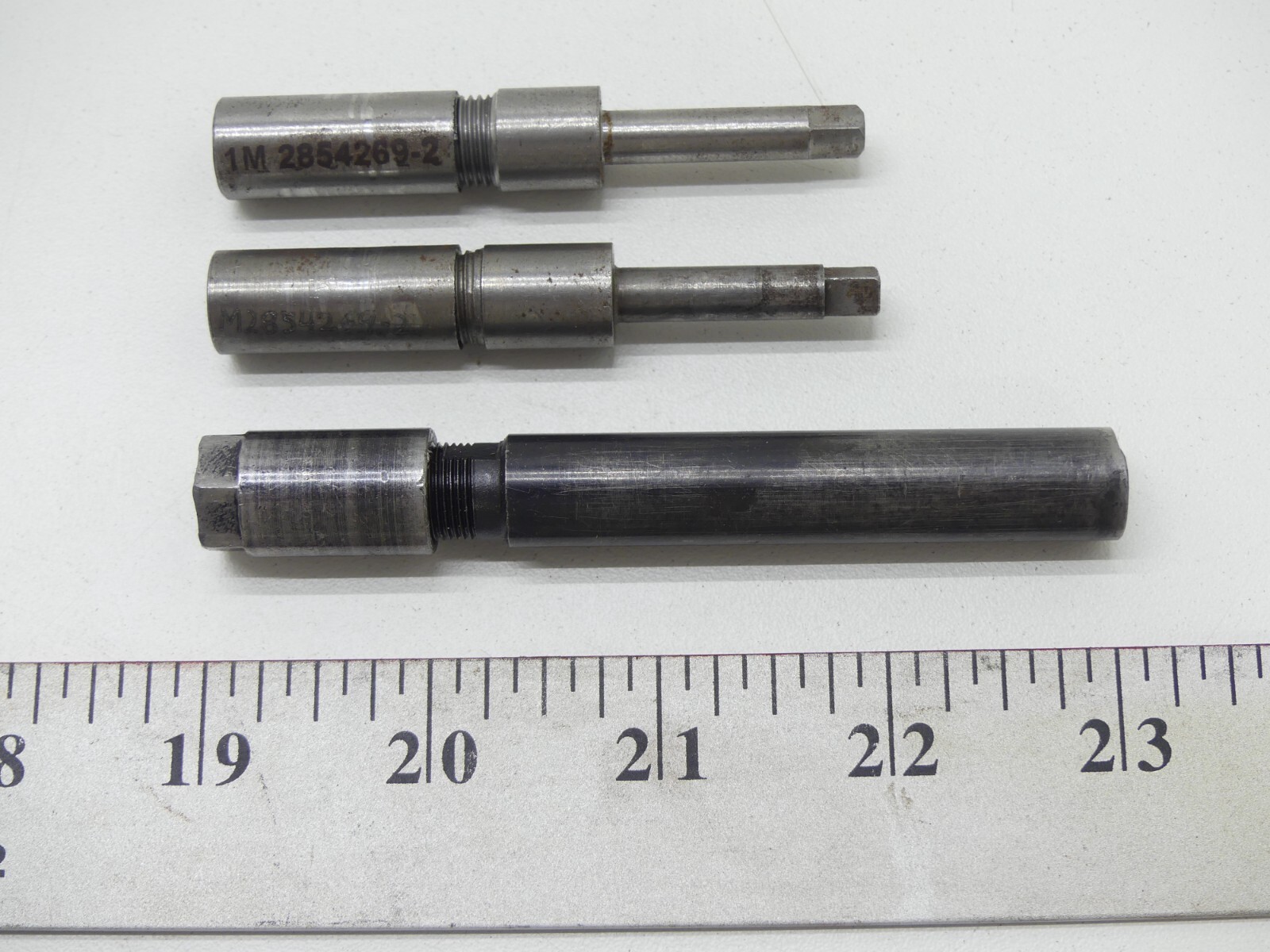 (Set of 3) Misc. Collet Chuck Extenders