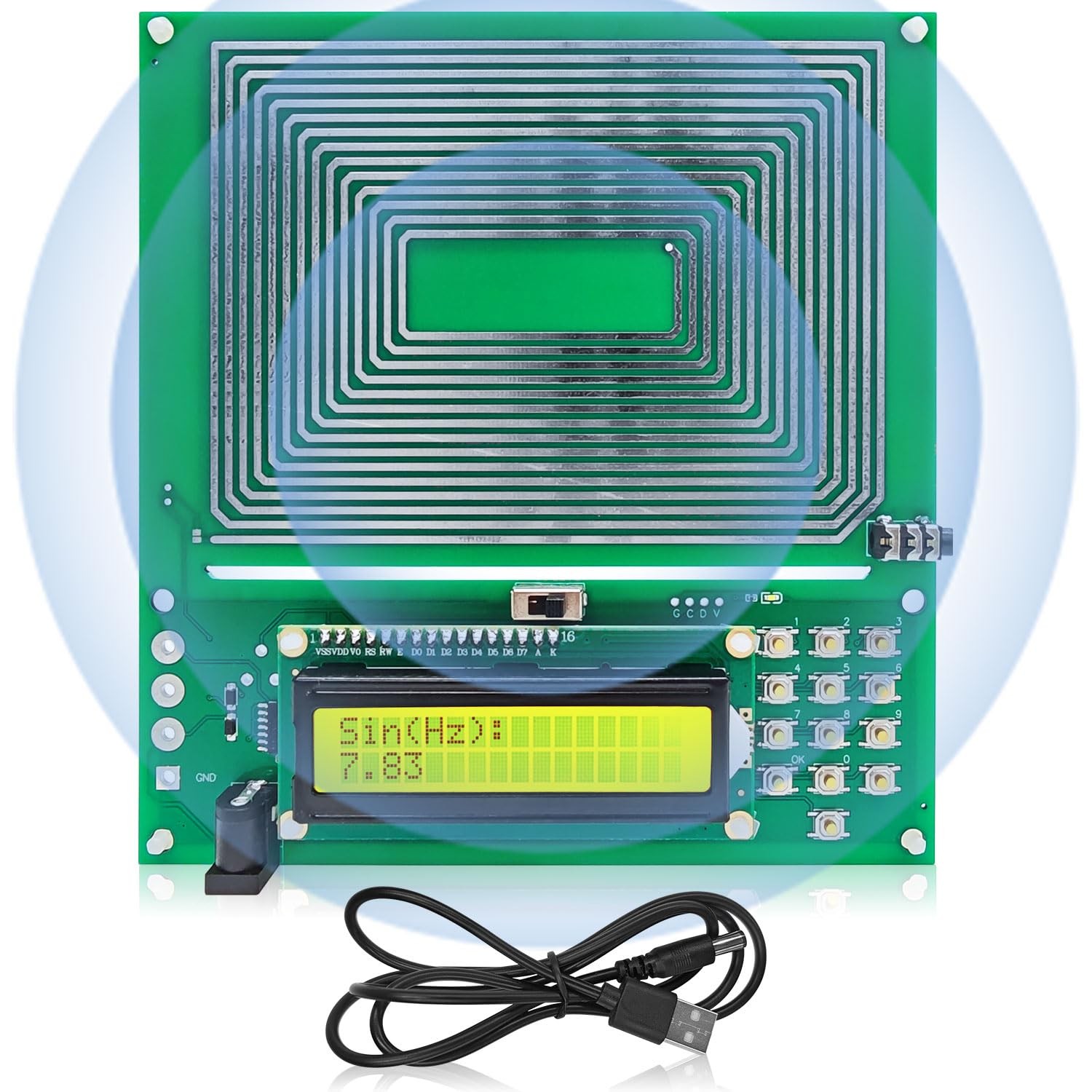 Frequency Generator for Healing, Schumann Wave Resonance Generator, Frequency He