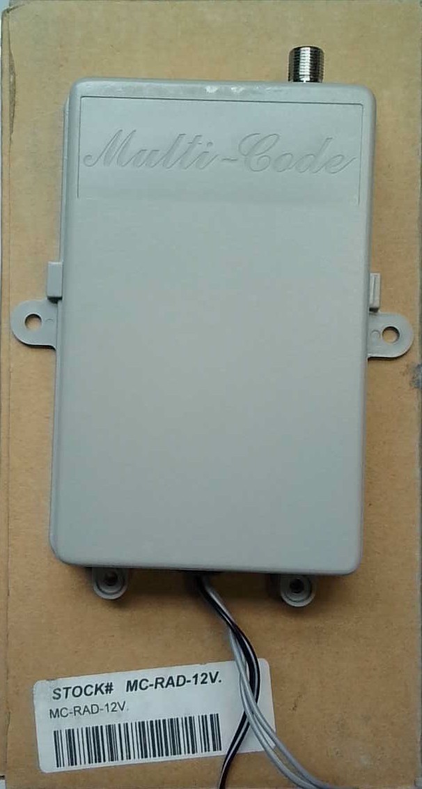 Linear / Multi-Code MC-RAD-12V 109920 1746 300 Gate Operator Receiver