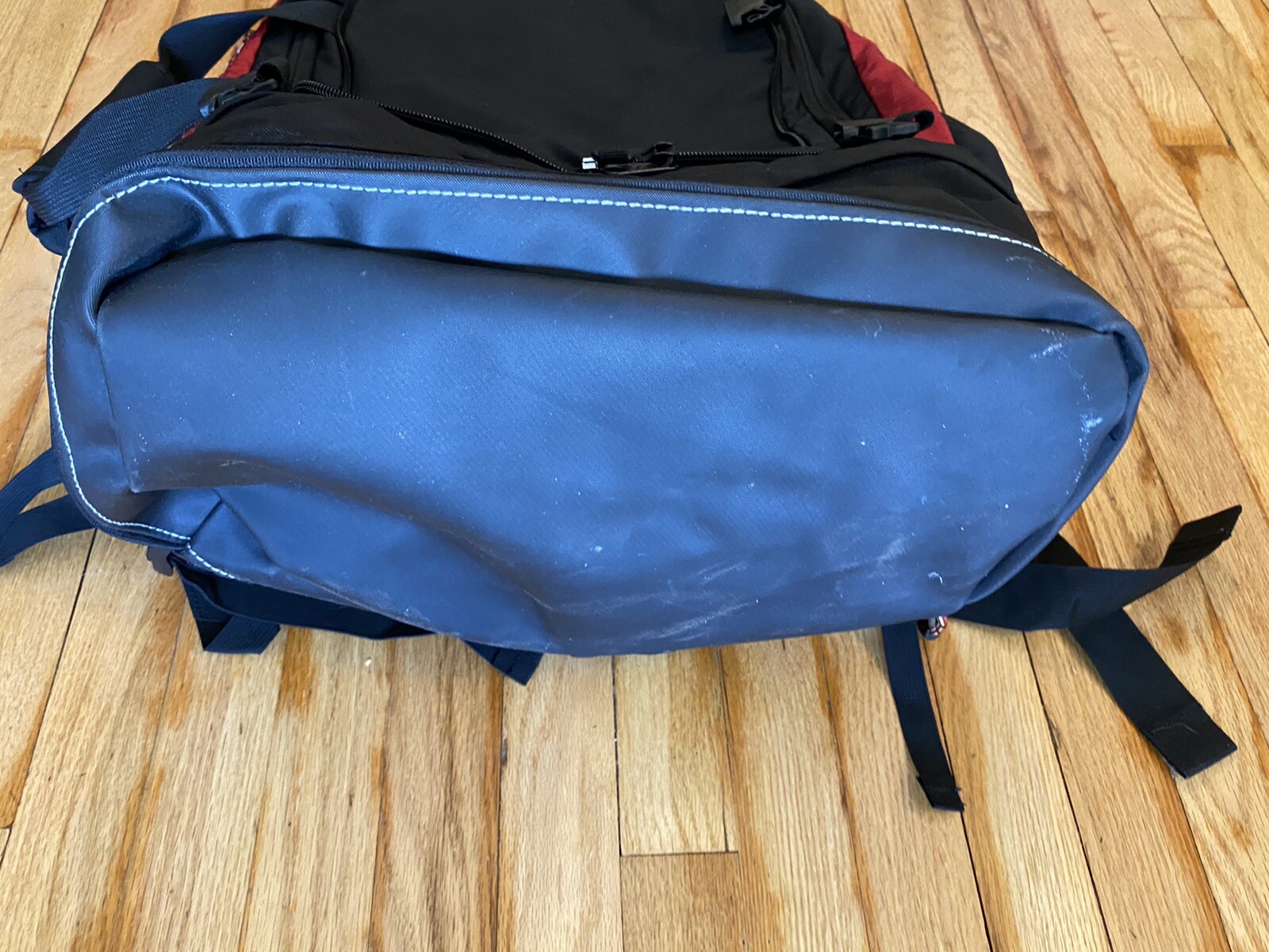 JanSport Travel Backpack Black And Red
