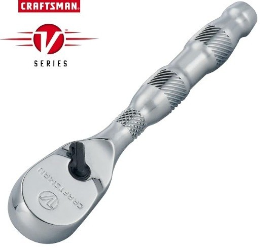 #001 - CRAFTSMAN V-SERIES Ratchet, 1/4 Inch Drive, 80-Tooth (CMMT86301V)