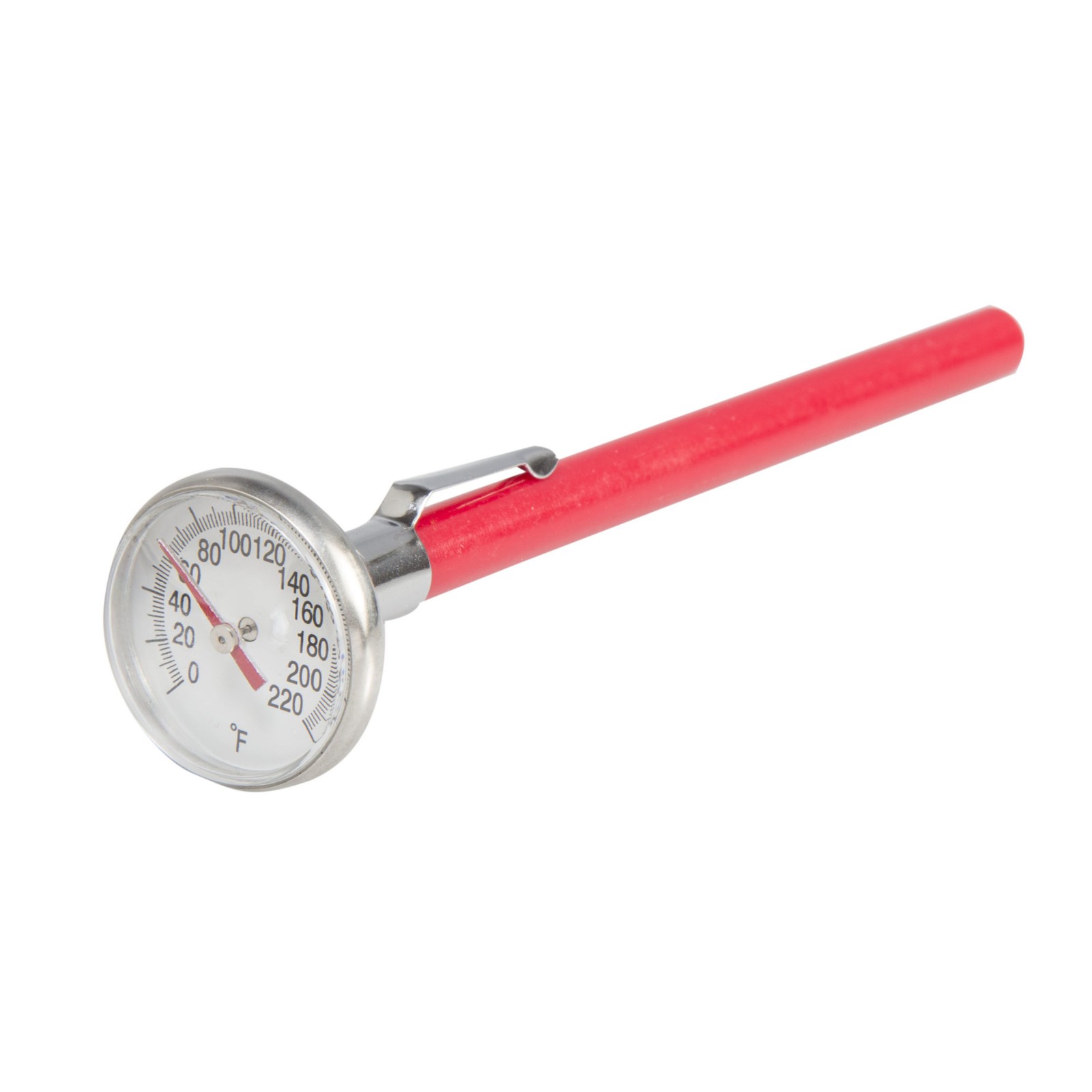 Steelman 1-Inch Analog Dial Bimetallic Stainless Steel Temperature Probe, 97900