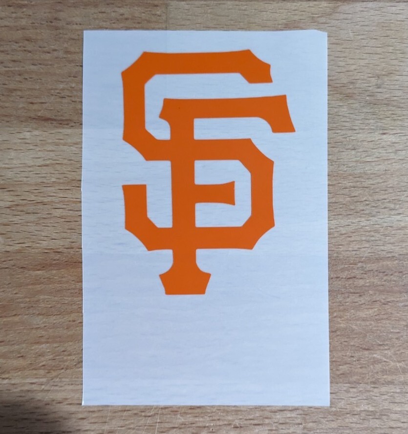 San Francisco Giants vinyl decal