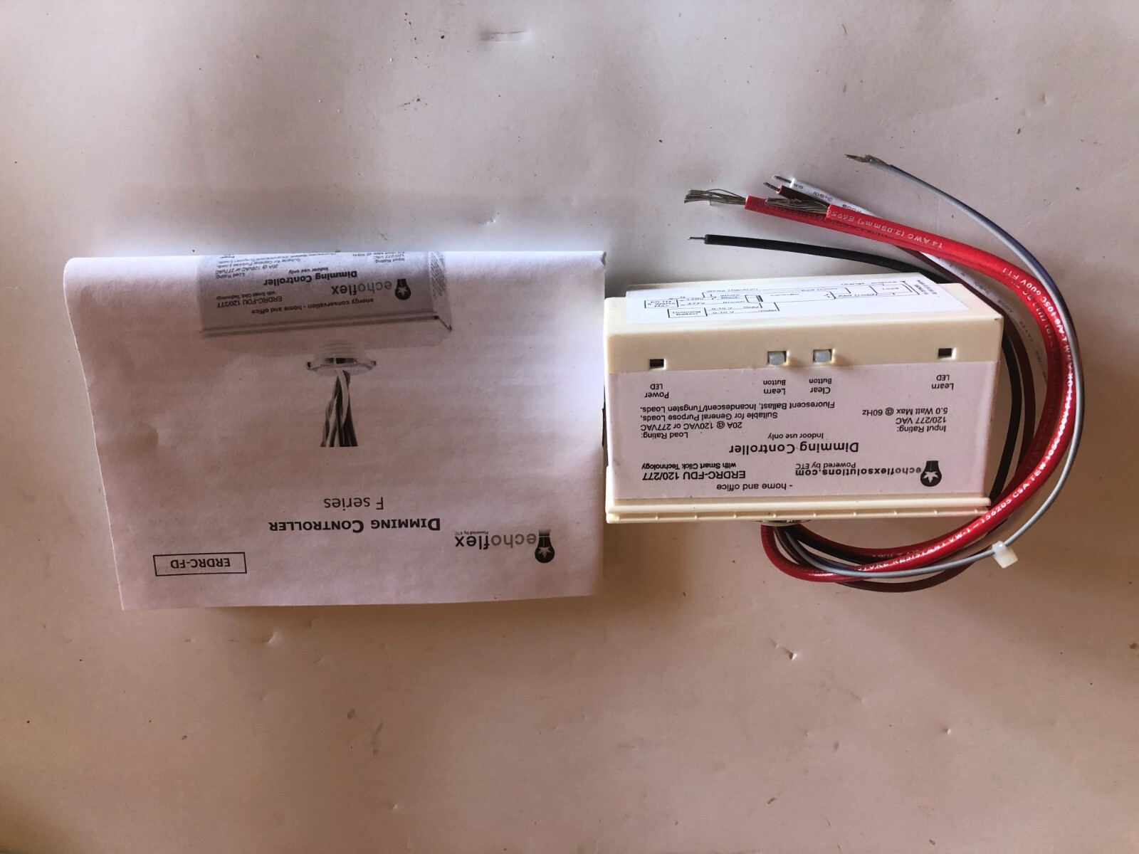 ECHOFLEX DIMMING CONTROLLER 8189A1111-X-1 ERDRC-FDU