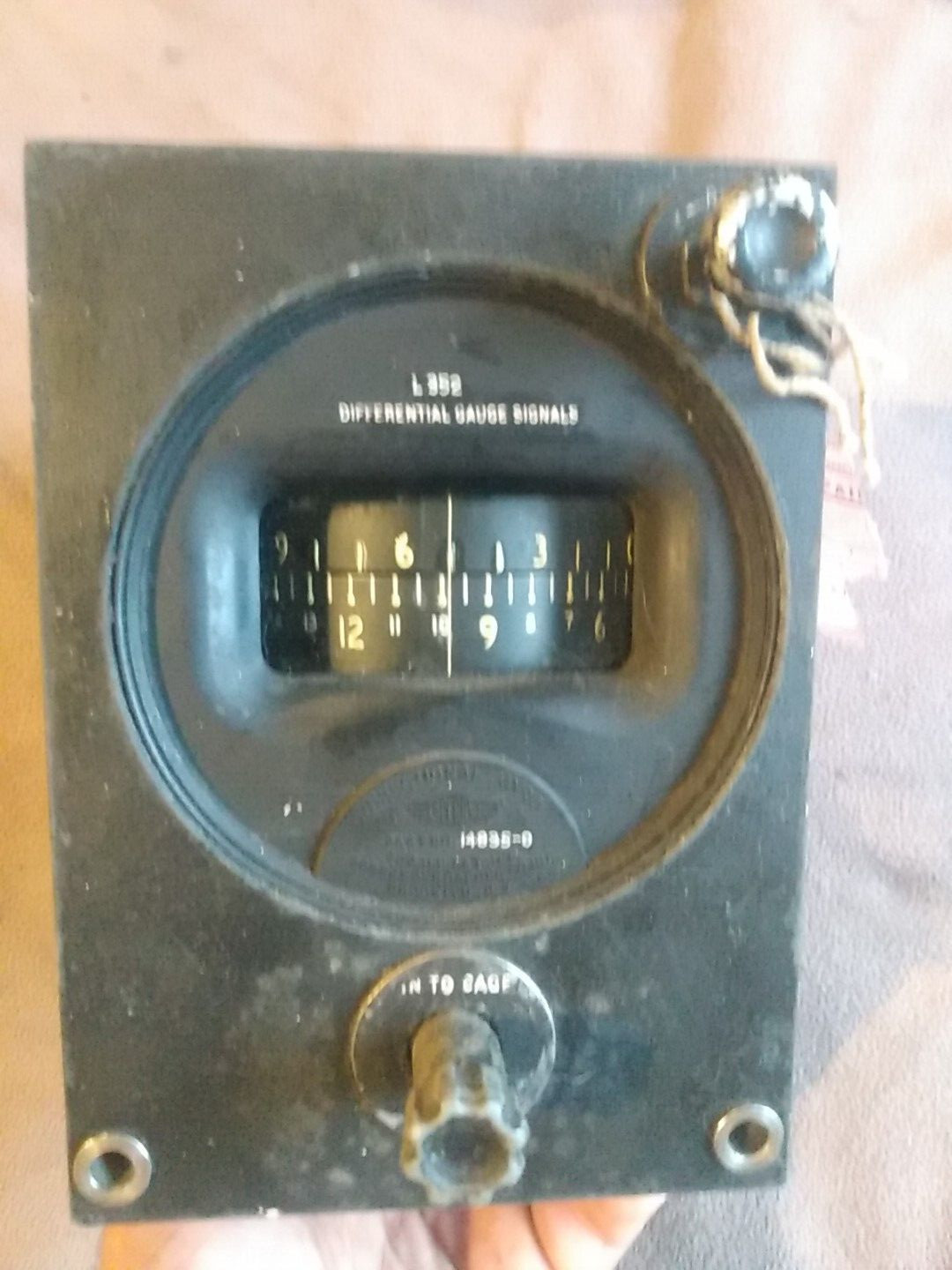 1x Vintage DC3/DC4 Directional Gyro Control Mark III Auto-pilot Gyropilot A-3