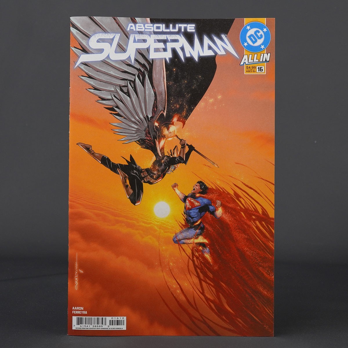 ABSOLUTE SUPERMAN #16 2nd ptg Cvr A DC Comics 2026 0226DC8042 (CA) Sandoval