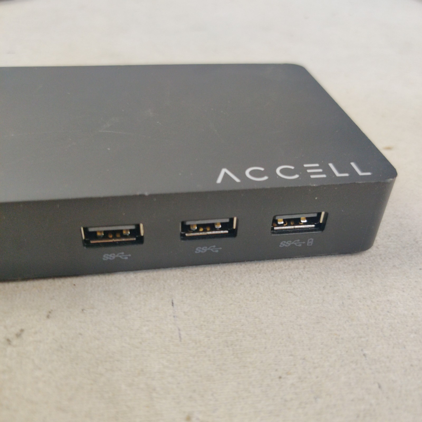Accell USB 3.0 Full Function Docking Station for PC & Mac 4k NO CORDS, DOCK ONLY