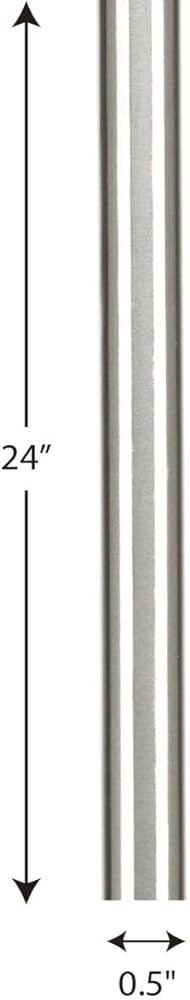 Progress Lighting Stem Extension Kit In A Brushed Nickel Finish. P8602-09
