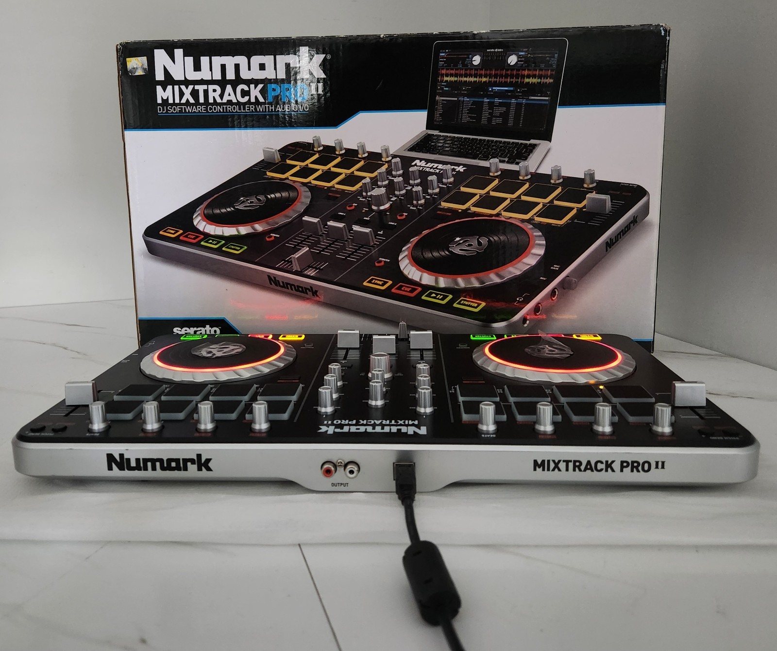 Numark Mixtrack Pro II DJ software Lagacy controller + Box Excellent Condition