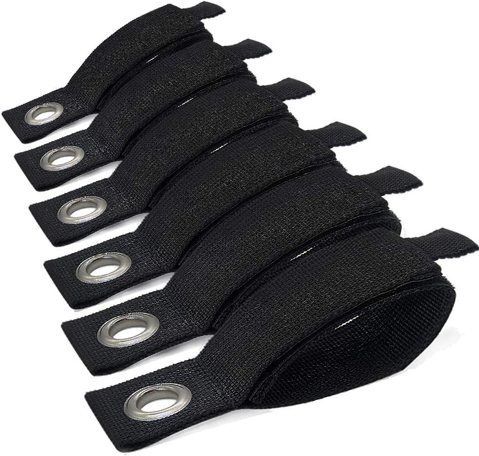 6 PCS Extension Cord Holder, Extension Cord Strap, Cable Organizer Straps for Co