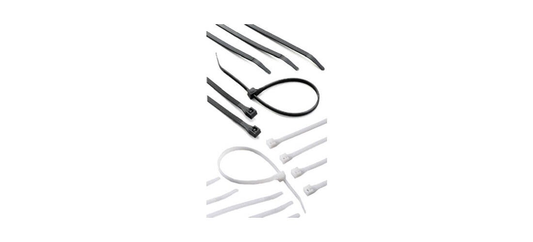 GB 47-108UVB Cable Ties, Black Nylon, 8-In   pack of 25