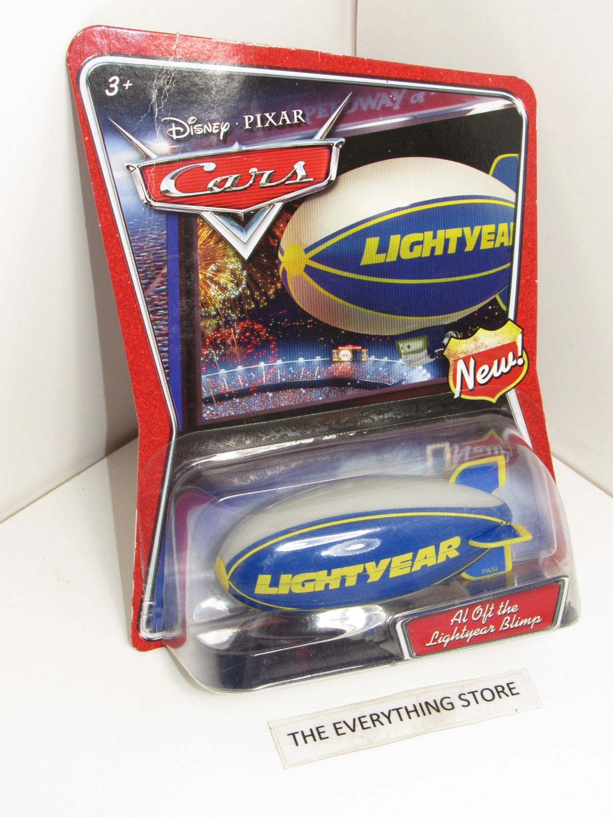 DISNEY PIXAR CARS AL OFT THE LIGHTYEAR BLIMP NEW FREE SHIP