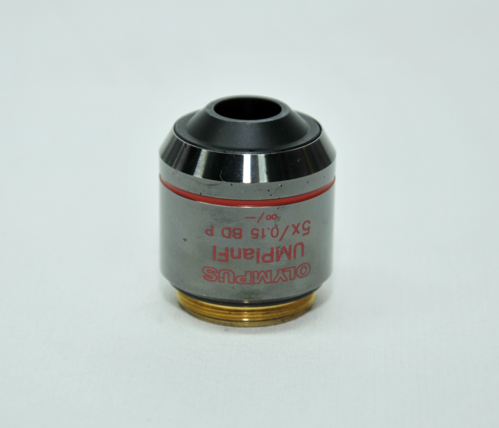 Olympus UMPlanFl 5x/0.15 BD P ∞/- Microscope Objective Lens