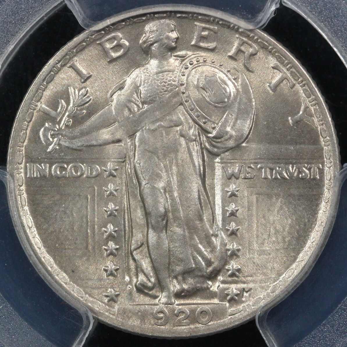 1920 25c Standing Liberty Quarter PCGS MS 65