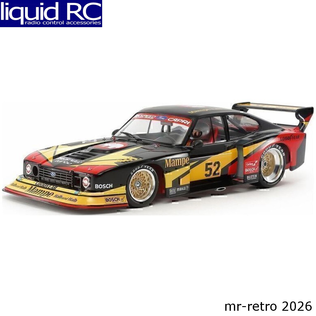 Tamiya USA TAM24376 1/24 Scale 1978 Ford Zakspeed Capri Turbo Plastic Model Kit