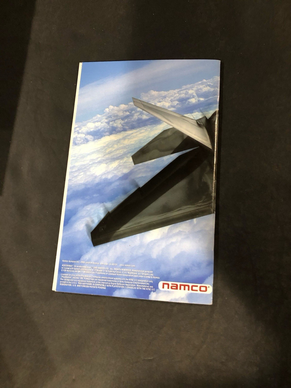 ace combat 04 Shattered Skies ps2 Manual Only
