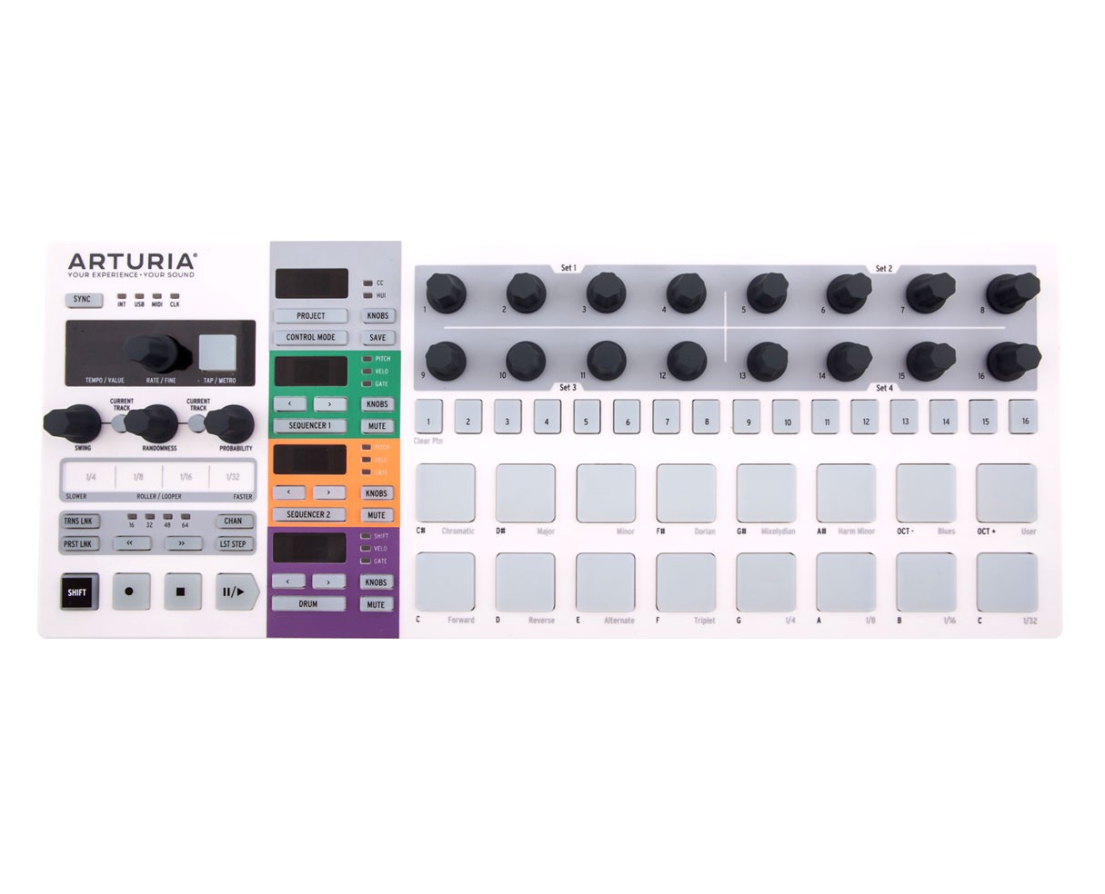 Arturia BeatStep Pro Drum Machine Step Sequencer