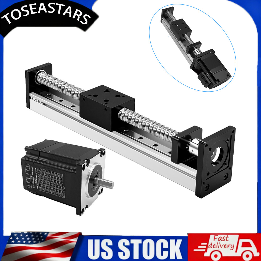 22-88lbs CNC linear actuator XYZ Axis 42mm wide Single Guide Ball screw Module