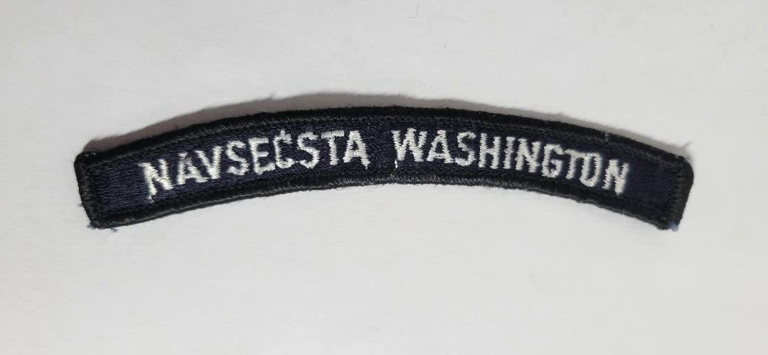 US Navy NAVSECSTA WASHINGTON Naval Support Activity Washington Navy Yard DC Tab