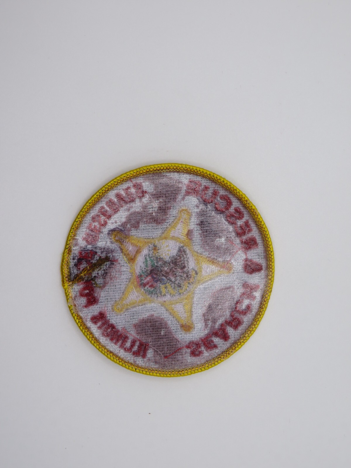 Illinois Police Reserves Search & Rescue Patch